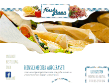 Tablet Screenshot of freshandgreen.de